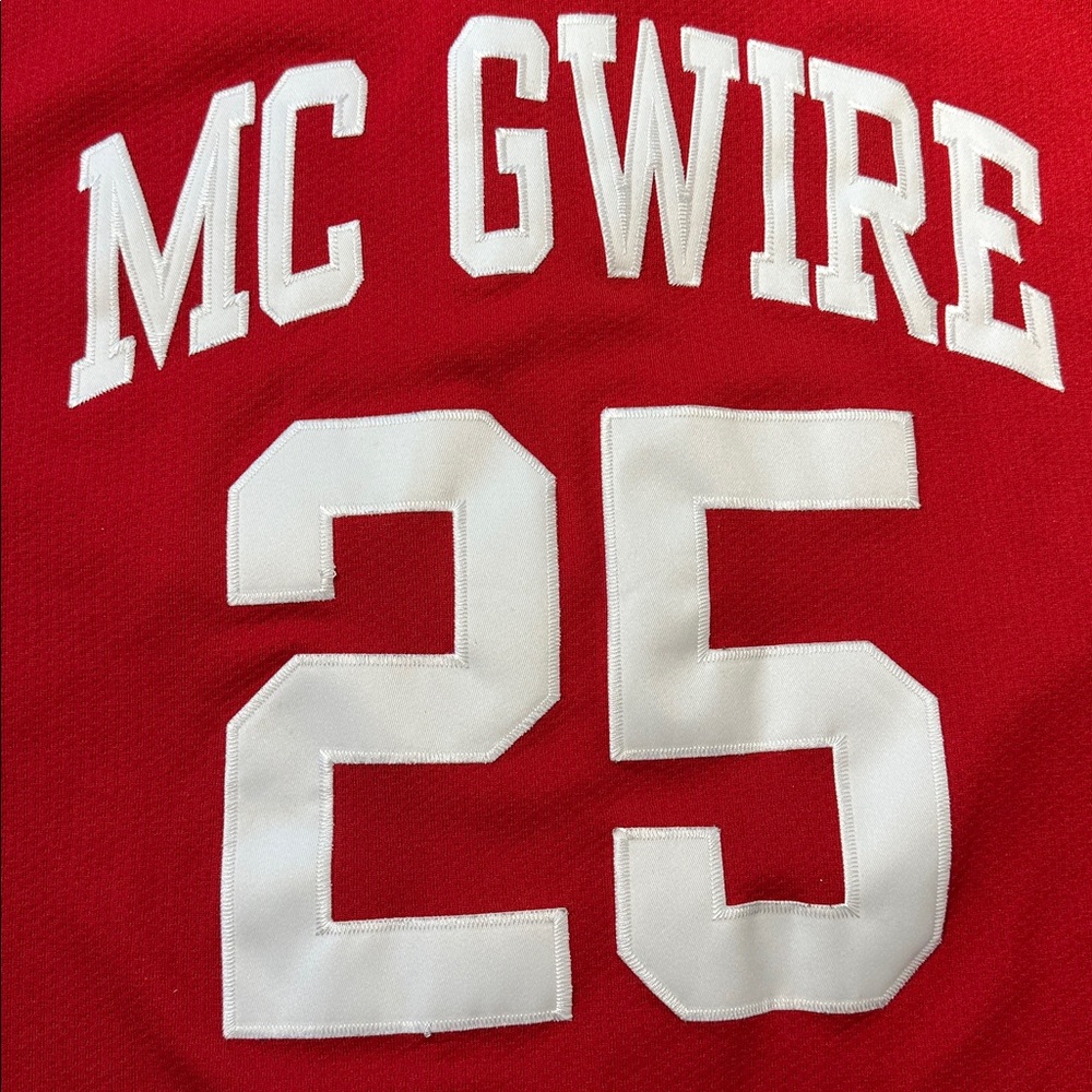 Starter Cardinal Mark MCGwire Jersey - Picture 7 of 8
